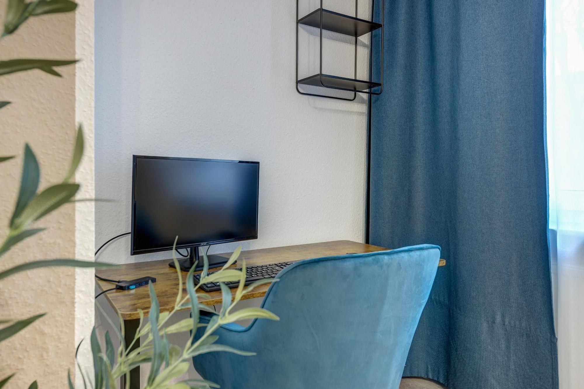 Zentrale Design In Ufernaehe - 105 Qm - Parkplatz - Kueche - Netflix Appartement