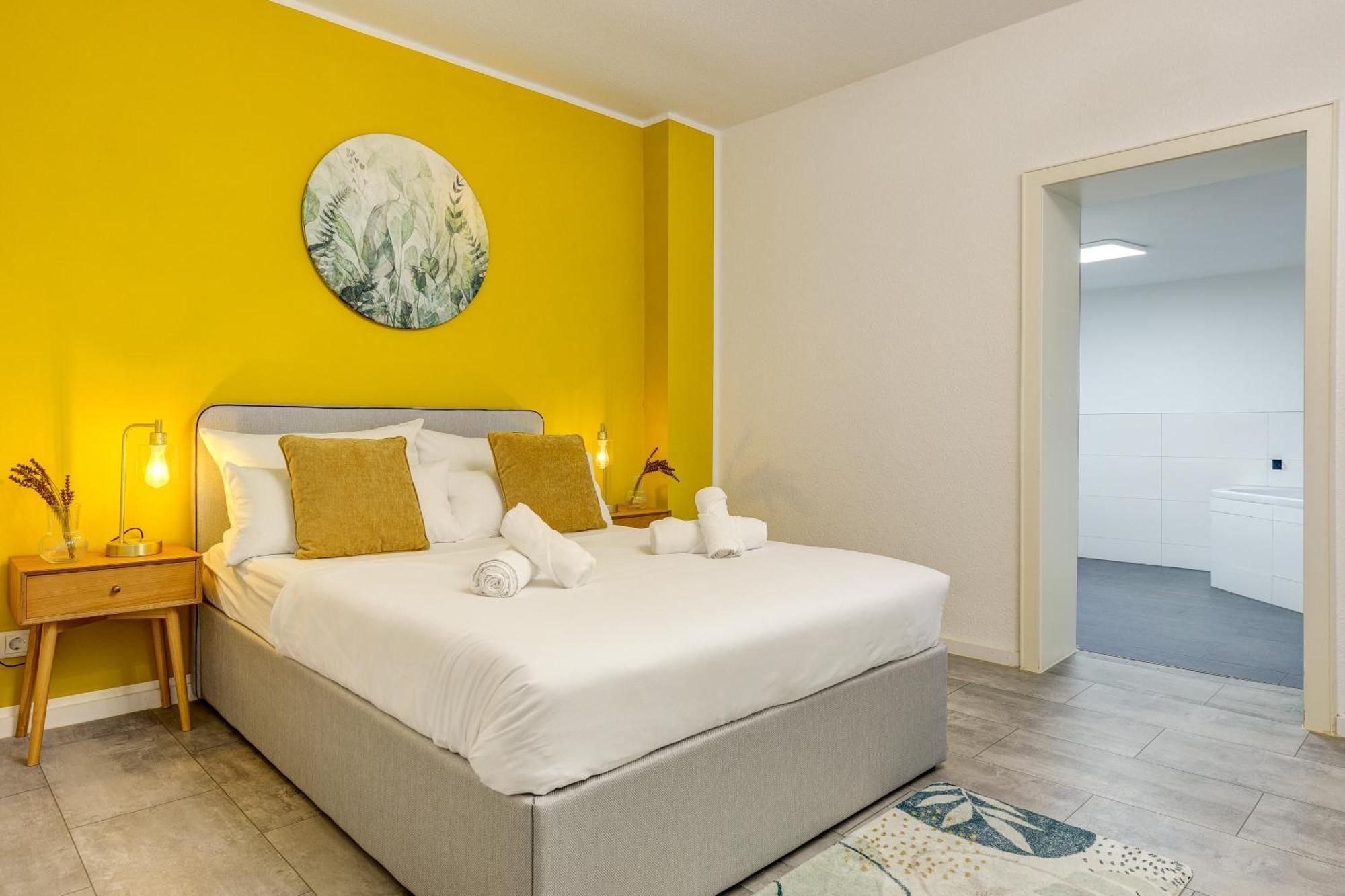 Zentrale Design In Ufernaehe - 105 Qm - Parkplatz - Kueche - Netflix * Bingen am Rhein